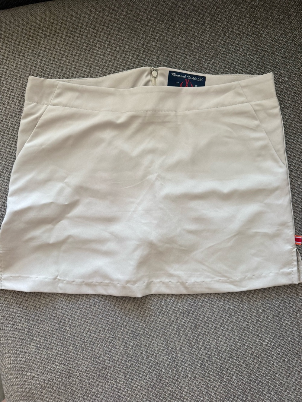 Montauk Light Khaki Yacht Sailing Coastal Golf Active Skirt Size 4